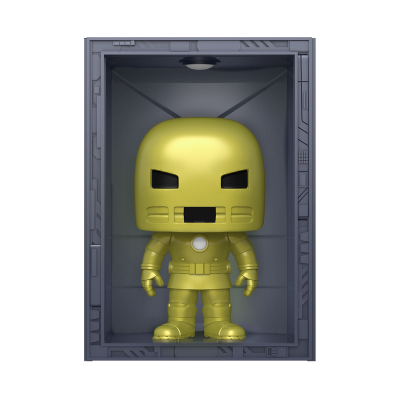 Funko POP! Deluxe Marvel Hall Of Armor: Iron Man Model 1 Golden Armor #1035 SE