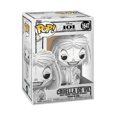 Funko POP! Disney Sketched Cruella De Vil #1647