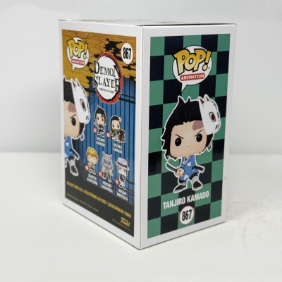 * 2ª MÃO * Funko POP! Animation Demon Slayer Tanjiro Kamado With Mask #867 SE