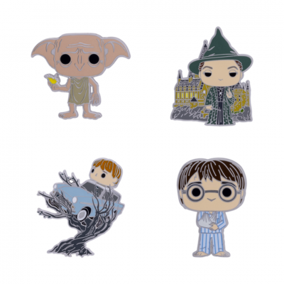 Set 4 Pins Funko Harry Potter