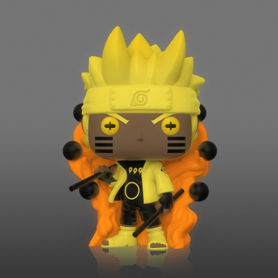 Funko POP! Animation Naruto Naruto (Sixth Path Sage) #932 GITD Specialty Series