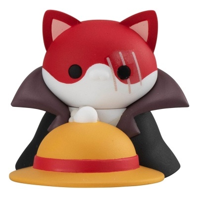 Mini Figuras One Piece Mega Cat Project NyanPieceNyan! Luffy & Paramount War of Marineford 3cm Megahouse (1 Un - Várias Personagens Disponív