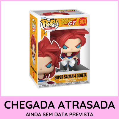 * PRÉ-RESERVA * Funko POP! Animation Dragon Ball GT Super Saiyan 4 Gogeta #2074