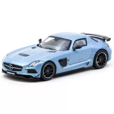 Miniatura de carro Mercedes-Benz AMG azul metálico
