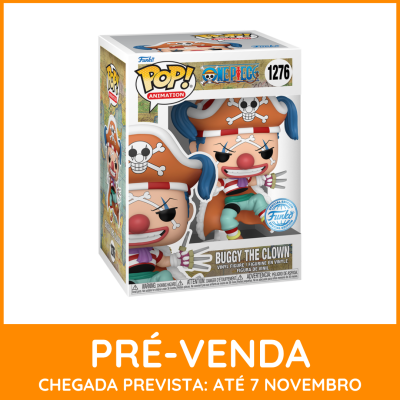 * EM PRÉ-VENDA ONLINE * Funko POP! Animation One Piece Buggy The Clown #1276 Special Edition