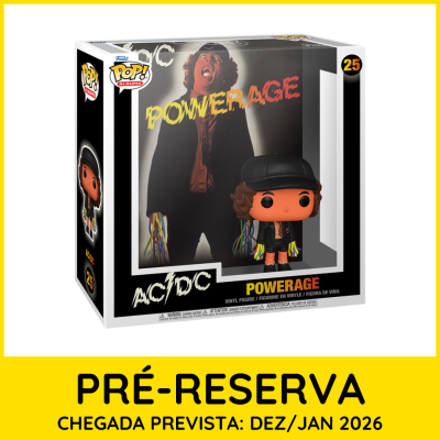 * PRÉ-RESERVA * Funko POP! Albums Rocks AC/DC Powerage #25