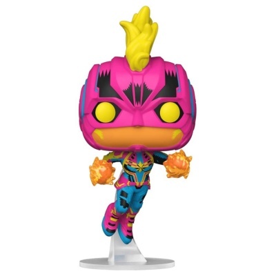 Funko POP! Marvel Captain Marvel #908 Black Light SE