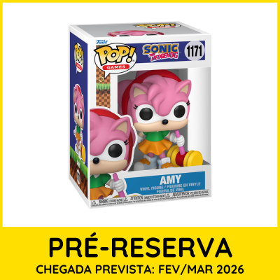 * PRÉ-RESERVA * Funko POP! Games Sonic The Hedgehog Amy #1171