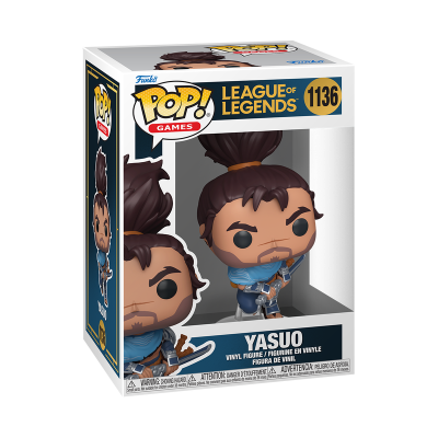 * PRÉ-RESERVA * Funko POP! Games League of Legends Yasuo #1136