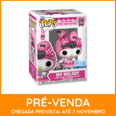 * EM PRÉ-VENDA ONLINE * Funko POP! Hello Kitty and Friends My Melody with Pipi (50th Anniversary) #114 SE