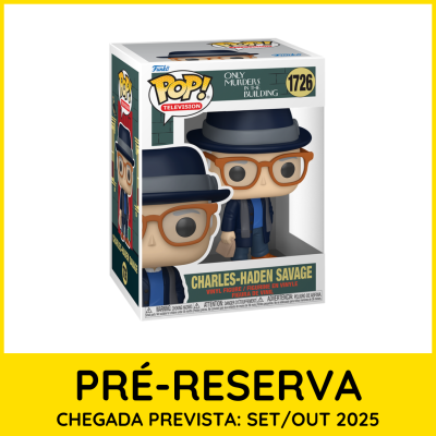 * PRÉ-RESERVA * Funko POP! Television Only Murders in the Building Charles-Haden Savage #1726