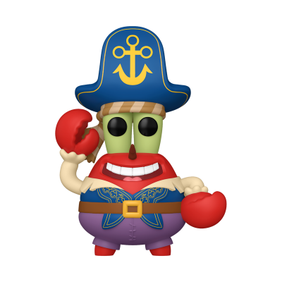 * PRÉ-RESERVA * Funko POP! Movies The SpongeBob Movie: Search for SquarePants Mr. Krabs (Pirate) #1942