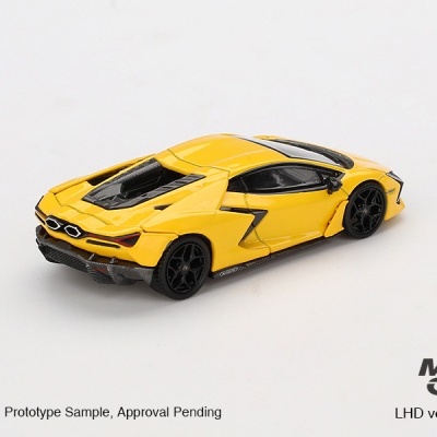 Diecast 1:64 Lamborghini Revuelto Giallo - Mini GT