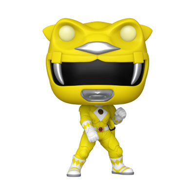 Funko POP! Movies Mighty Morphin Power Rangers The Movie Yellow Ranger #1781 GITD (Caixa Danificada)