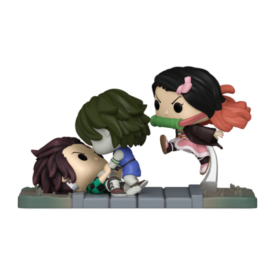 Funko POP! Moment Animation Demon Slayer Tanjiro & Nezuko Vs. Temple Demon #1419 SE