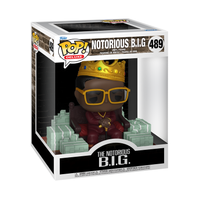 * PRÉ-RESERVA * Funko POP! Deluxe Rocks Notorious B.I.G. #489