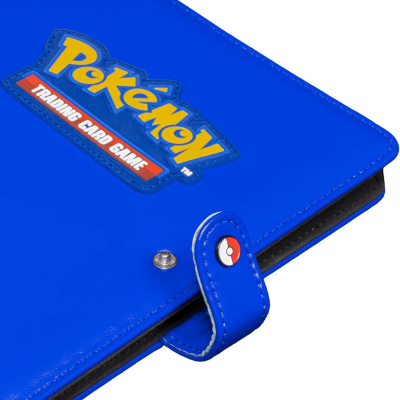 Arquivadora/Protetora Pokémon Trading Card Game Ultra Pro Premium Snap Binder Blue (160 Cartas)
