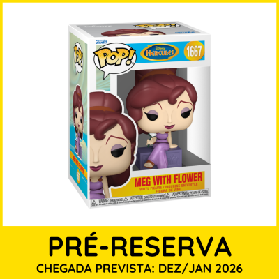 * PRÉ-RESERVA * Funko POP! Disney Hercules Meg with Flower #1667
