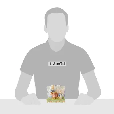 Figura Jim Shore Storybook The World Of Peter Rabbit "Once Upon a Time There Were Four Little Rabbits" 12cm