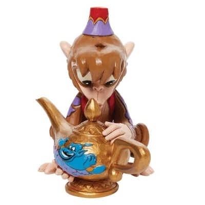 Figura Disney Traditions Aladdin Abu With Genie Lamp "Monkey Business" 11cm Enesco