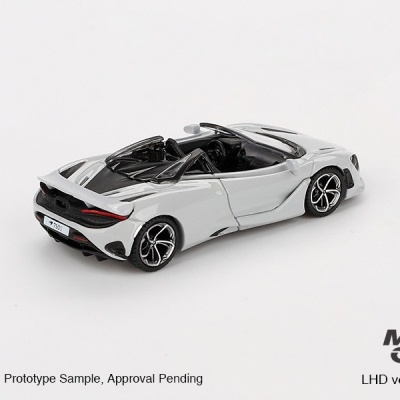 Diecast 1:64 McLaren 750S Spider Cirrus Grey - Mini GT