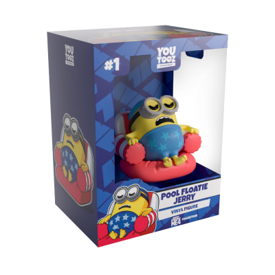 Figura Despicable Me 4 Pool Floatie Jerry 12cm Youtooz Collectibles