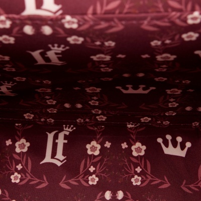 Mala LoungeFly Floral Cream & Red