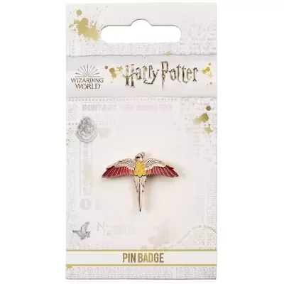 Pin Badge Harry Potter Rose Gold Plated Fawkes