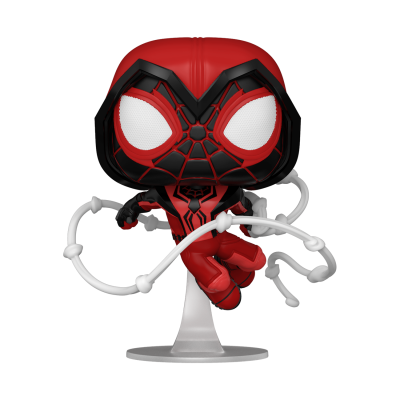 Funko POP! Games Marvel Spider-Man Miles Morales Crimson Cowl Suit #770