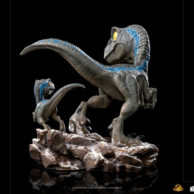 Figura MiniCo - Jurassic World Dominion - Blue And Beta