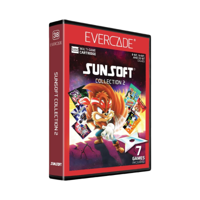 Cartucho com Jogos Sunsoft Collection 2 Blaze Evercade #38
