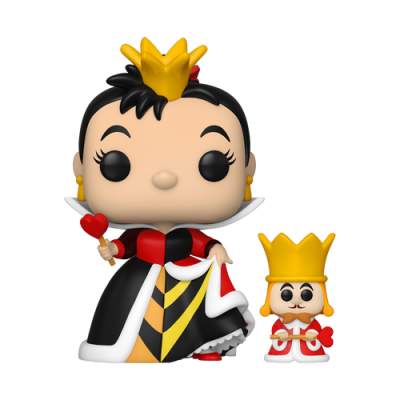 Funko POP! Disney Alice In Wonderland Queen Of Hearts With King #1063