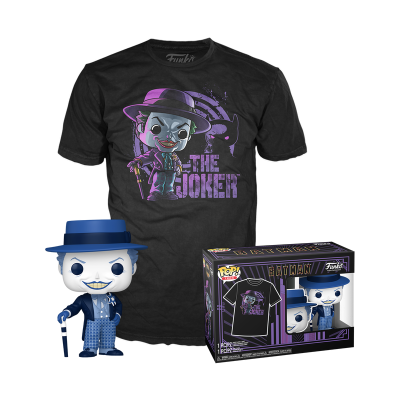 Funko POP! Tees DC Heroes Batman The Joker Batman 1989 (Moonlight Color)