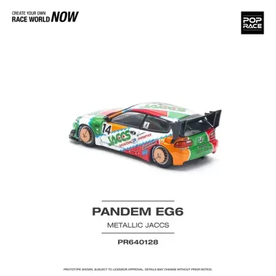 Diecast 1:64 Honda Pandem Civic EG6 v1.5 JACCS Various - Pop Race