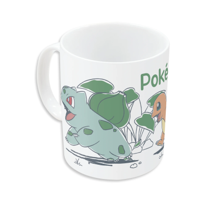 Mug Pokémon Squirtle Bulbasaur Charmander Chill 325ml