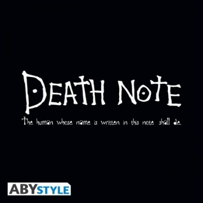 T-Shirt Death Note ABYstyle (Disponível em Vários Tamanhos)