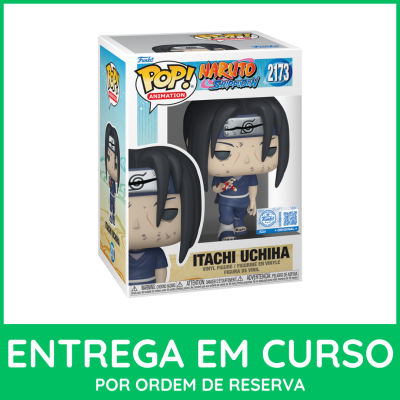 Figura Funko Pop! Itachi Uchiha Naruto Shippuden na caixa