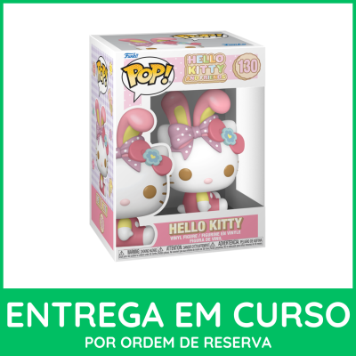 Figura de vinil Pop! Hello Kitty and Friends nº 130 em caixa transparente.