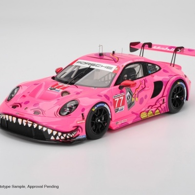 Diecast 1:18 Porsche 911 (992) GT3 R #77 AO Racing Detroy GP 2025 - Top Speed