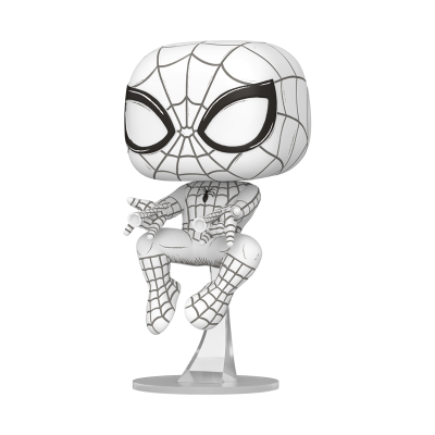 * PRÉ-RESERVA * Funko POP! Marvel Sketched Spider-Man #1574