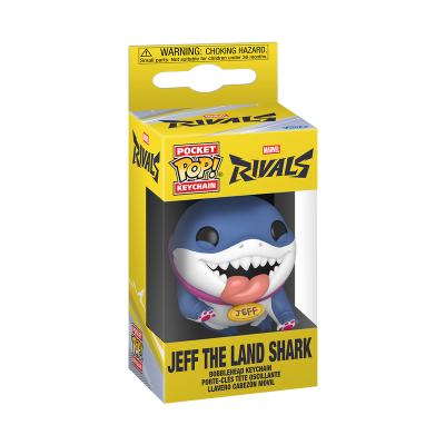 Funko Pocket POP! Keychain Marvel Rivals Jeff The Land Shark
