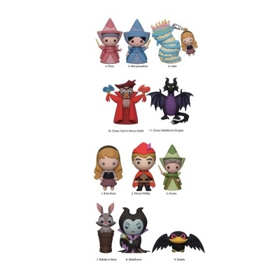 Porta-Chaves Mistério Disney Sleeping Beauty 65th Anniversary Bag Clips Series 51 6cm