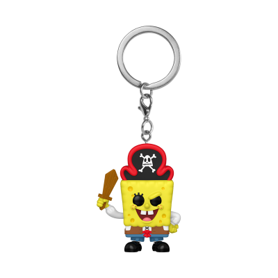 * PRÉ-RESERVA * Funko Pocket POP! Keychain Movies The SpongeBob Movie: Search for SquarePants SpongeBob SquarePants (Pirate)