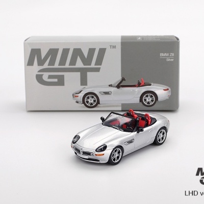 Diecast 1:64 BMW Z8 Silver - Mini GT