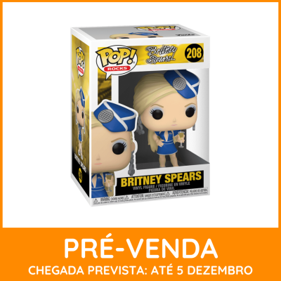 * EM PRÉ-VENDA ONLINE * Funko POP! Rocks Britney Spears #208
