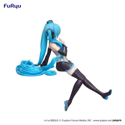 Figura Hatsune Miku Noodle Stopper Kuroboshi Kouhaku Ver. (re-run) 14cm FuRyu