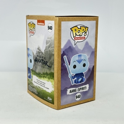 Embalagem cartão Funko Pop Aang Spirit Avatar The Last Airbender