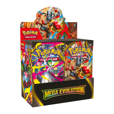 Caixa Completa Pokémon Trading Card Game Mega Evolution (Em Inglês)