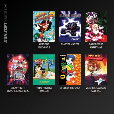 Cartucho com Jogos Sunsoft Collection 2 Blaze Evercade #38