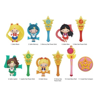 Porta-Chaves Mistério Sailor Moon Series 4 Bag Clips 6cm